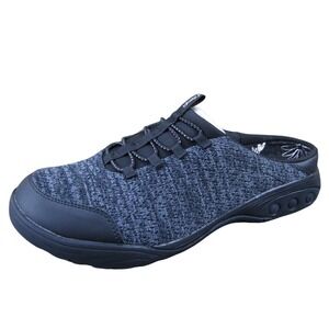 Therafit Austin Lite Women 10.5-11 Black Mesh Slip-On Clog Comfort Walking Shoe